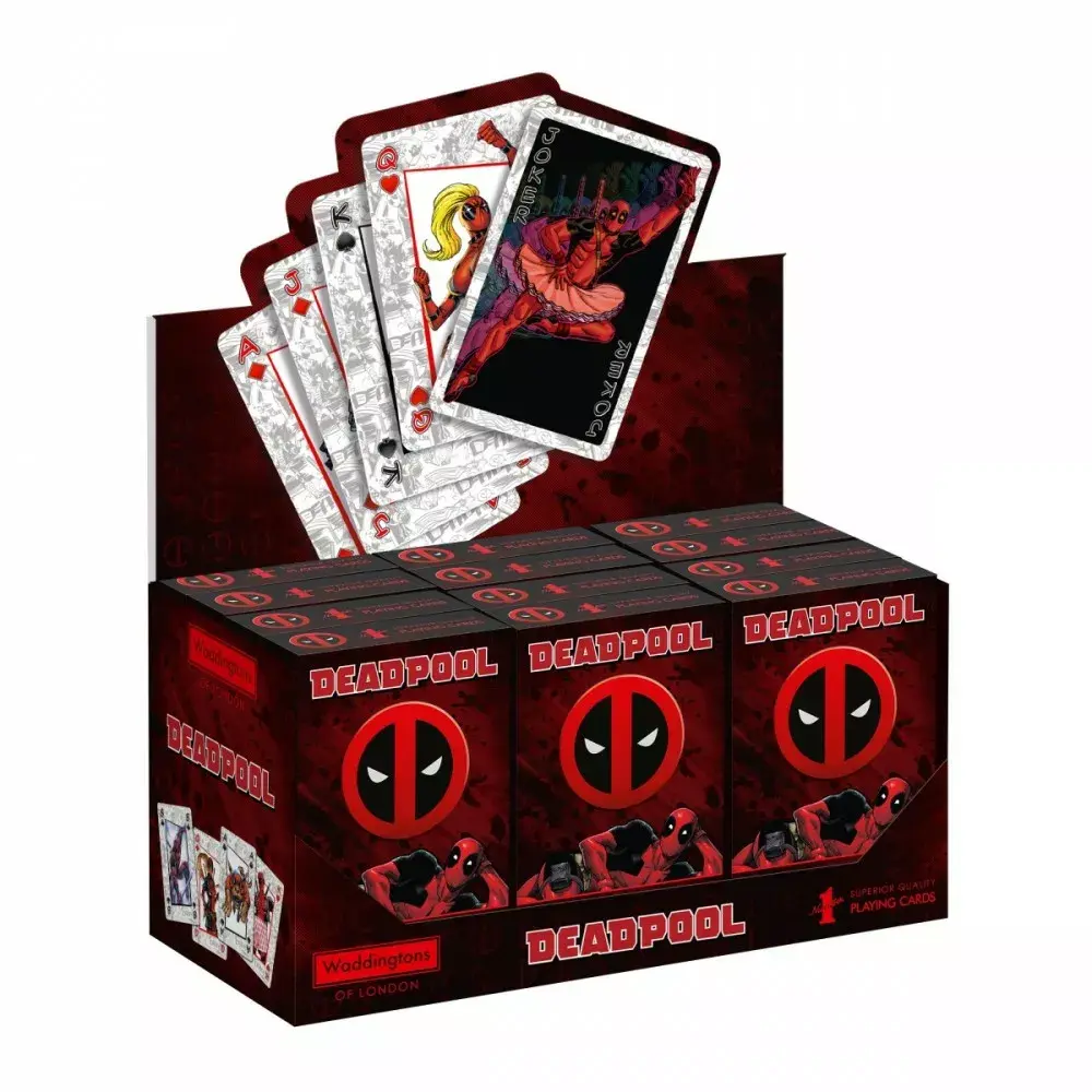 Игральные карты winning moves Waddingtons No1 Deadpool Photo 4