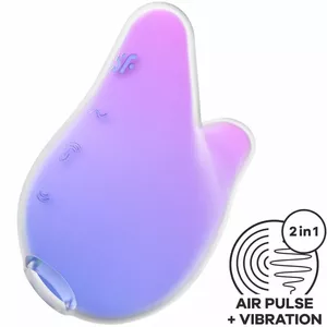 Personal massager Satisfyer Mermaid Vibes — compact stimulator and vibrator, violet/pink