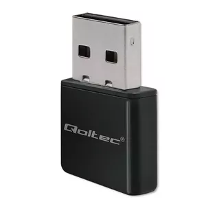 USB Wi‑Fi адаптер QOLTEC NANO 56986 — мини N, USB 2.0, 802.11n