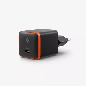Charger Spigen ArcStation Essential 30W — AC indoor USB-C fast charger for headset, smartphone, smartwatch, tablet, black