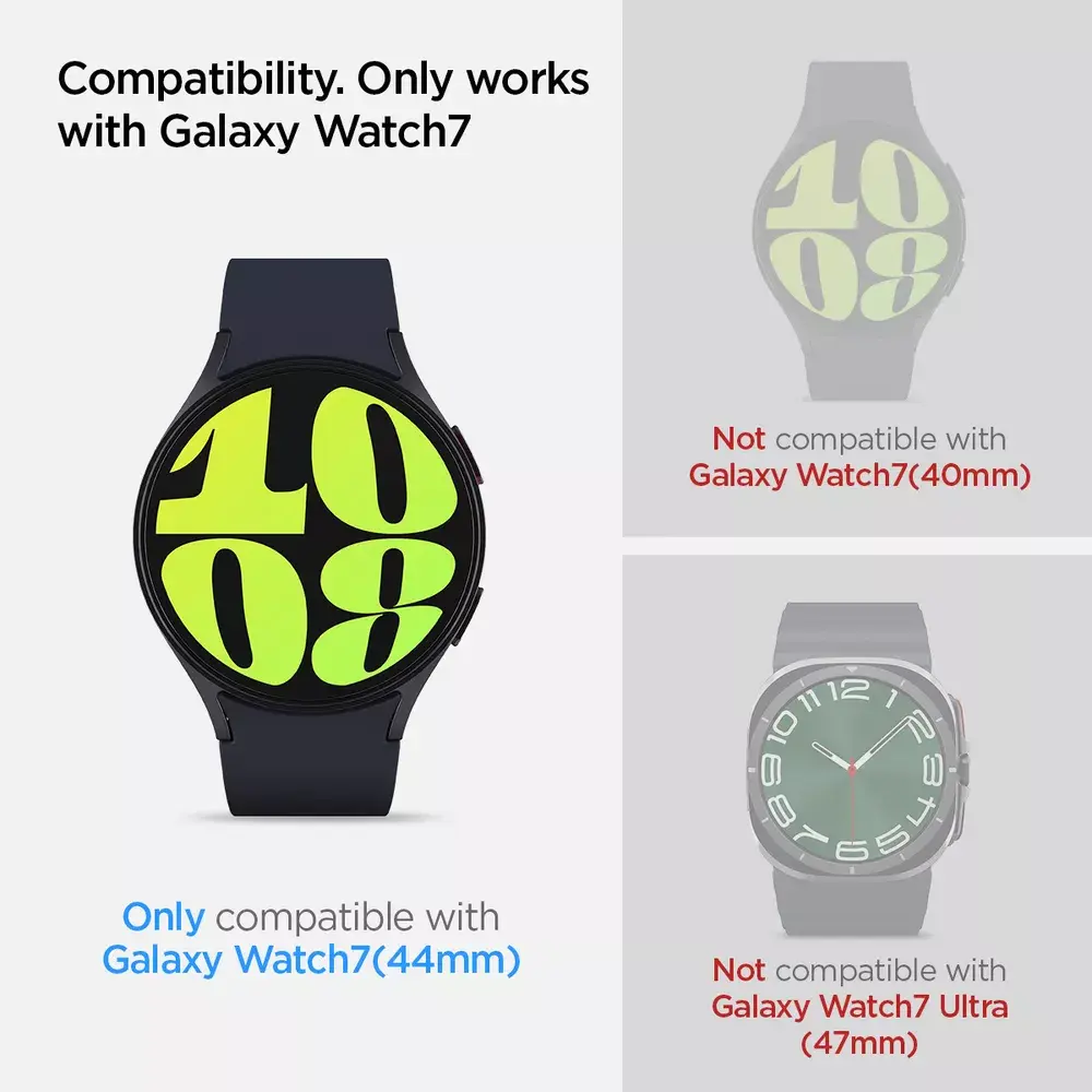 Ekrāna aizsargs Spigen GLAS.tR EZ Fit Galaxy Watch 7 Photo 6