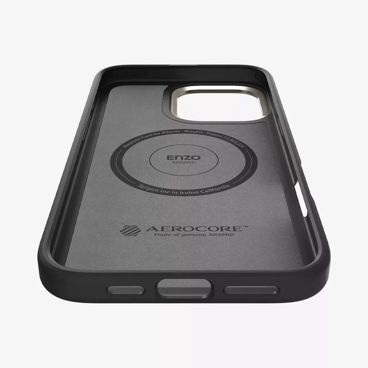 Spigen Enzo Aramid Cover — iPhone 16 Pro vāciņš Photo 6