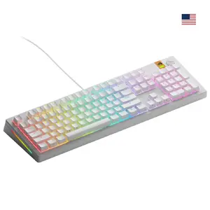 Mechanical Keyboard GLORIOUS GMMK 3 HE 100% Wired White US layout