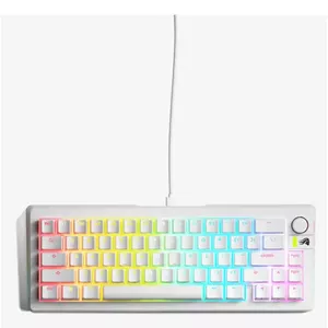 Glorious PC Gaming Race GMMK 3 Prebuilt tastatūra USB QWERTY Balta 65% RGB