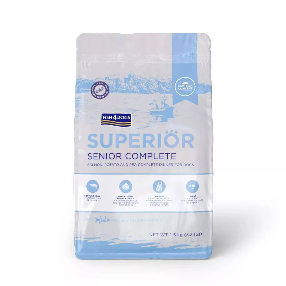 Sausais barības produkts suņiem FISH4DOGS Superior