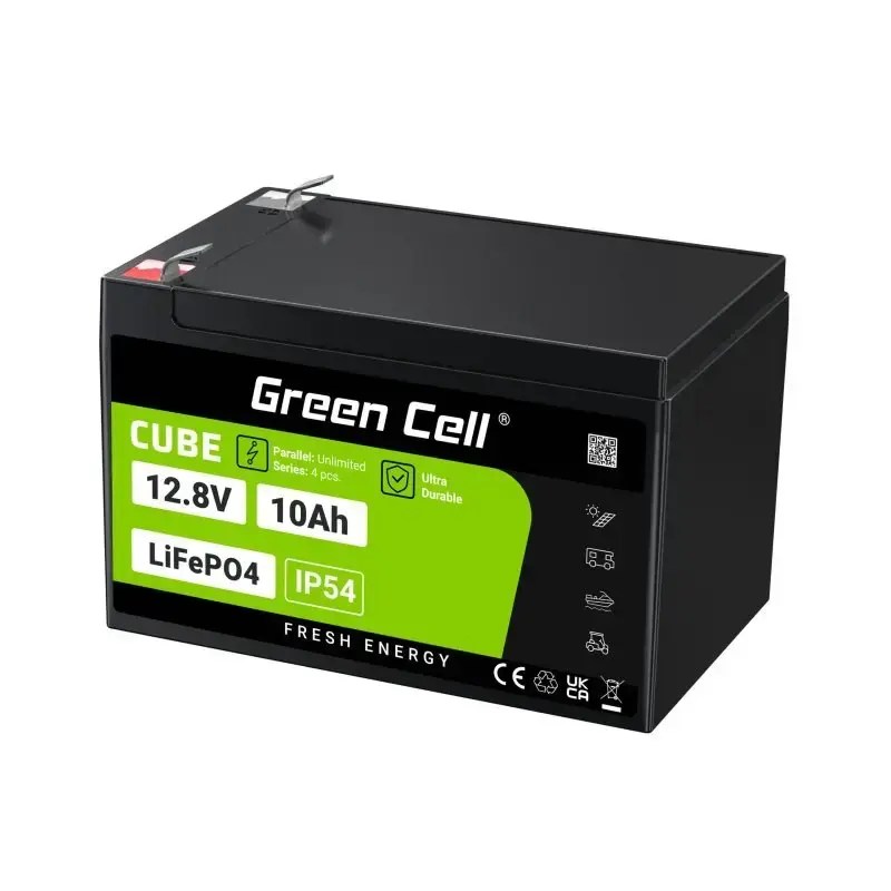 Industrial battery Green Cell LFPGC12V10AH 12.8V 10Ah Photo 7