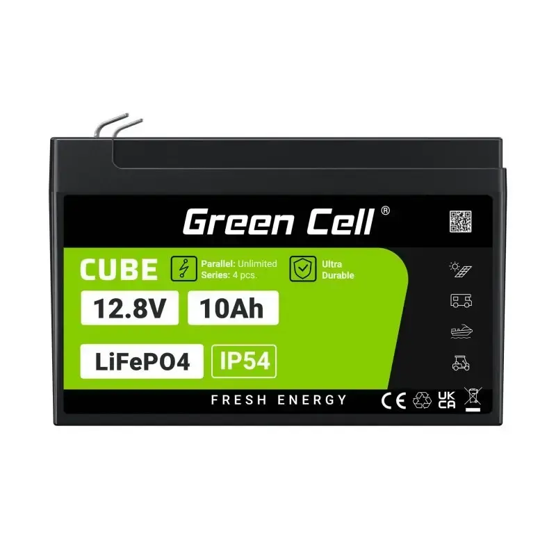 Industrial battery Green Cell LFPGC12V10AH 12.8V 10Ah Photo 8
