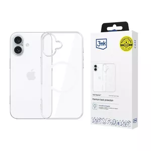 3MK Clear MagCase mobile phone case Apple iPhone 16 Transparent 15.5 cm