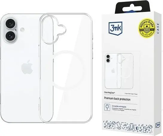 3MK Clear MagCase mobilā telefona vāks