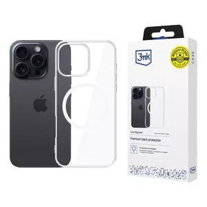3MK Clear MagCase mobile phone case Apple iPhone 16 Pro Max Transparent