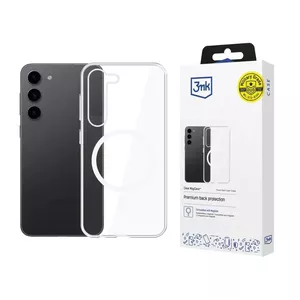 Чехол 3MK Clear MagCase для мобильного телефона Samsung Galaxy S23 5G Прозрачный