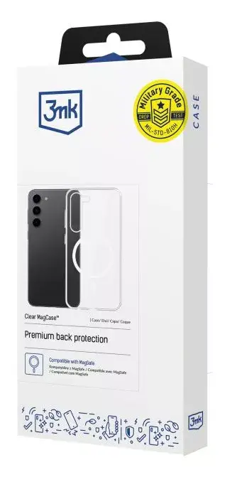 3MK Clear MagCase mobilā telefona vāks Samsung Galaxy S23 5G Photo 5