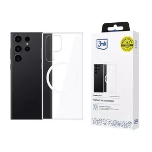 Чехол 3MK Clear MagCase для мобильного телефона Samsung Galaxy S24 Ultra 6.8" Прозрачный