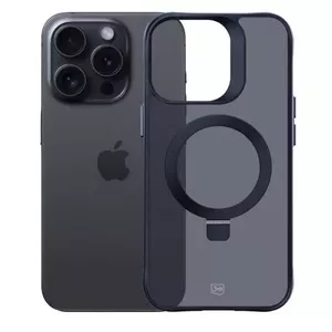 Vāks 3MK Smoke Case Mag&Stand iPhone 16 Pro Max