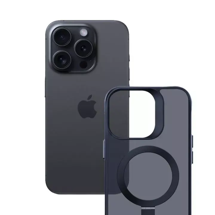 Vāks 3MK Smoke Case Mag&Stand iPhone 16 Pro Max Photo 4