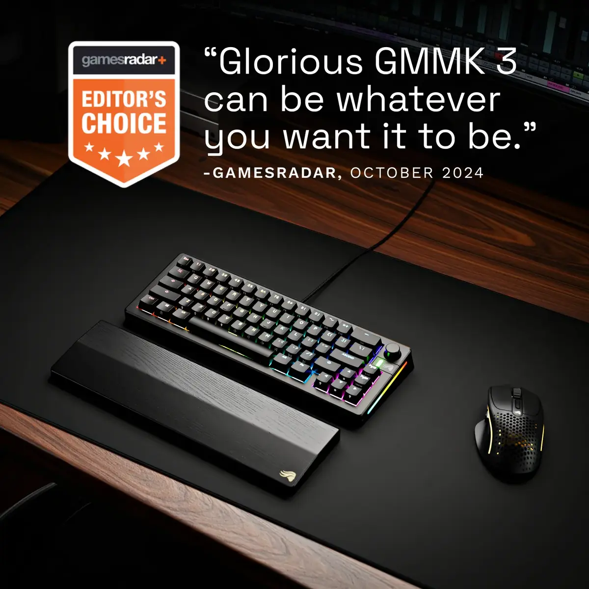 Механическая клавиатура Glorious Gaming GMMK 3 65% Prebuilt Photo 10