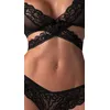 Комплект Obsessive Blomentis M/L чёрный Photo 4