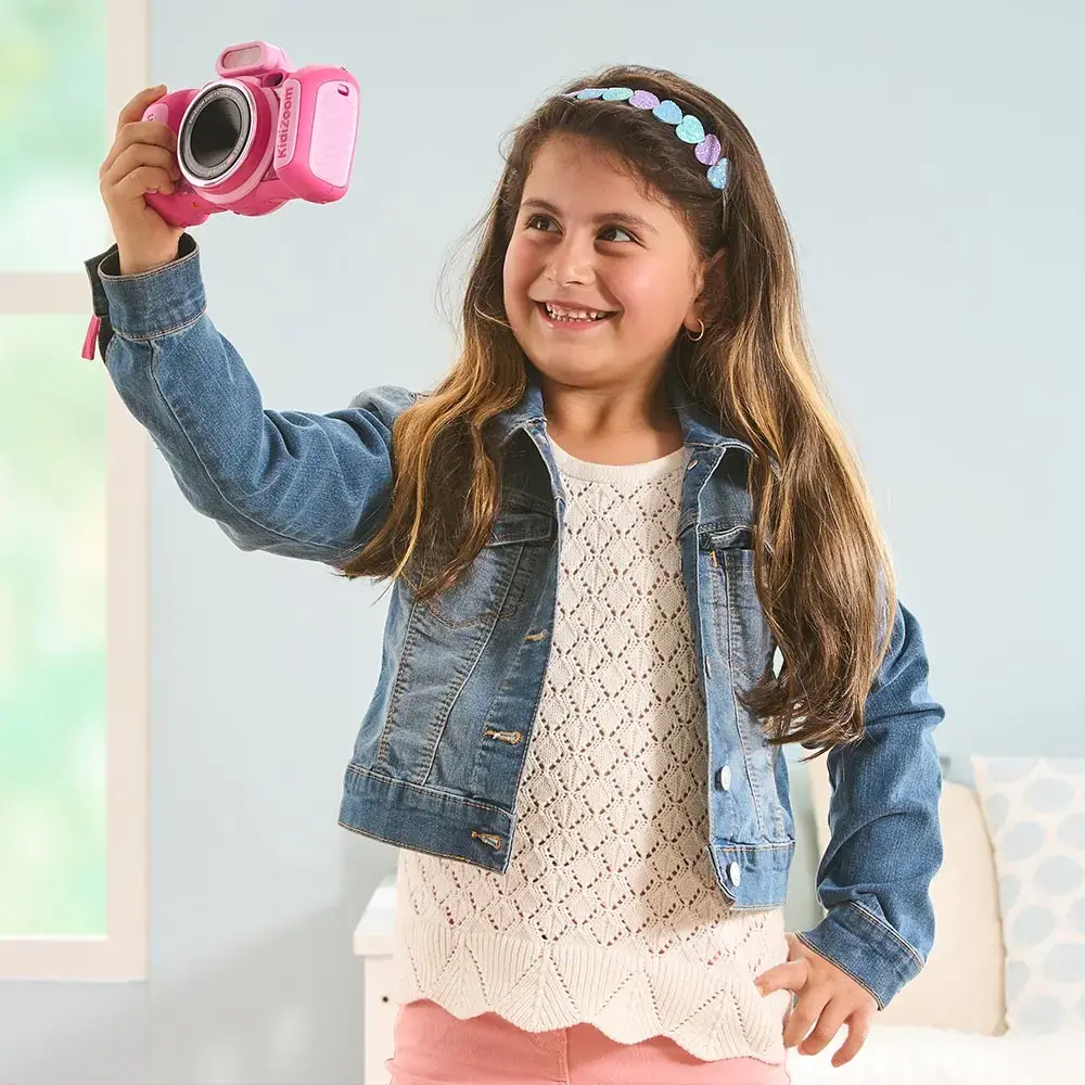 VTech KidiZoom Duo FX Children's Digital Camera Pink Photo 4