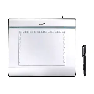 Graphic tablet Genius EasyPen i608 — wired, 5120 lpi, active area 152.4 × 203.2 mm, grey