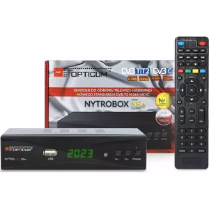 ТВ-тюнер Opticum NytroBox NSe H.265 DVB-T2
