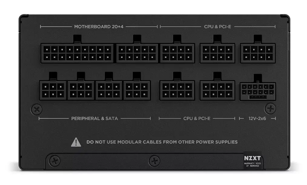 NZXT C1000 Gold 1000 Вт блок питания Photo 4