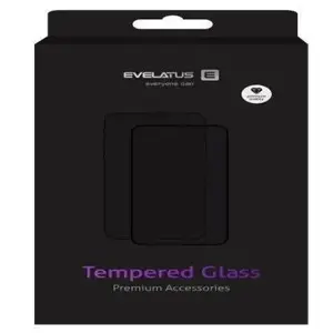 Screen protector Evelatus Rubber Anti-Broken 3D Full Cover for Apple iPhone 16 Plus — Black