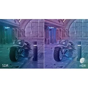 High Dynamic Range (HDR) for more lifelike colourful visuals