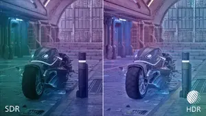 High Dynamic Range HDR for more lifelike colorful visuals