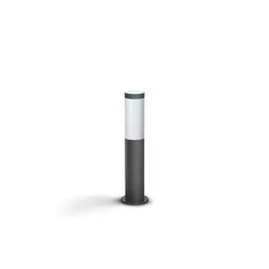 Philips Utrecht Pedestal and Pathway Light Anthracite Stainless Steel E27 20W Outdoor