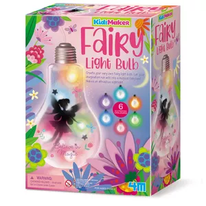 Набор DIY 4m KidzMaker Fairy light bulb 00-04772 — творческий проект для детей