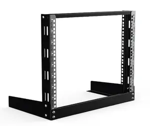 Lanview LVR04U63BL Wall Mounted Rack Cabinet 4U Black IP20