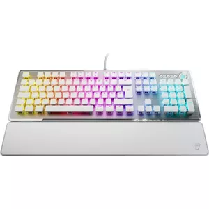 Игровая клавиатура Turtle Beach Vulcan II White Linear — механические переключатели, белая раскладка