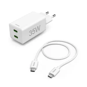 Зарядное устройство Hama 00125116 Power Bank Внутреннее AC Быстрая зарядка Белое