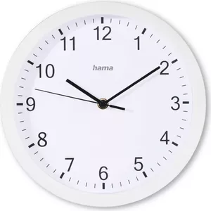 Кварцевые часы Hama Elba Круглые Белые Батарея AA 25 см