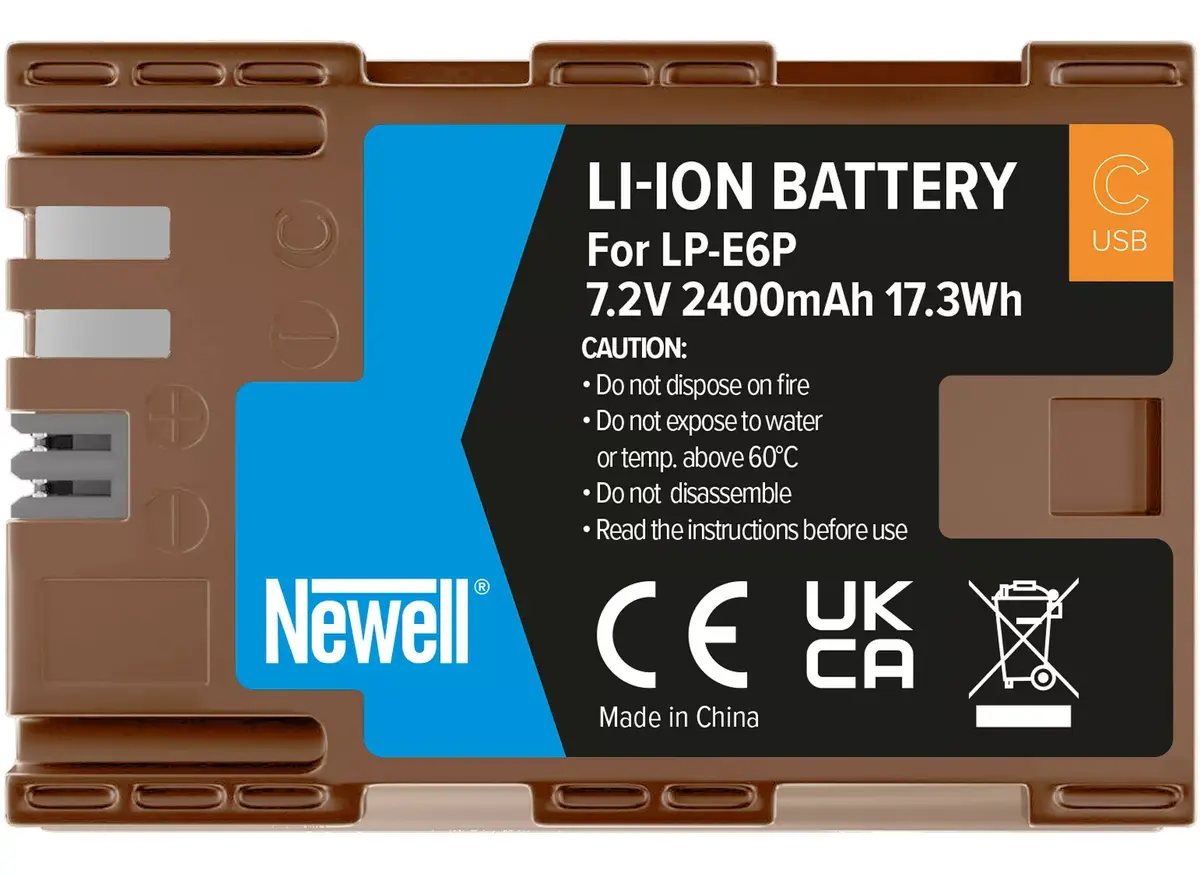 Аккумулятор Newell LP-E6P USB-C NL4471 Photo 2