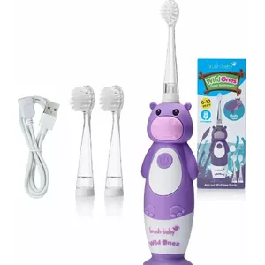 Electric Toothbrush Brush-Baby BRB236 Child Pink Purple White