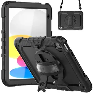 DEQSTER 40-2000079 Tablet Folio Case Black for Apple 13-inch iPad Air M2 2024 and iPad Air 13-inch M3 2025