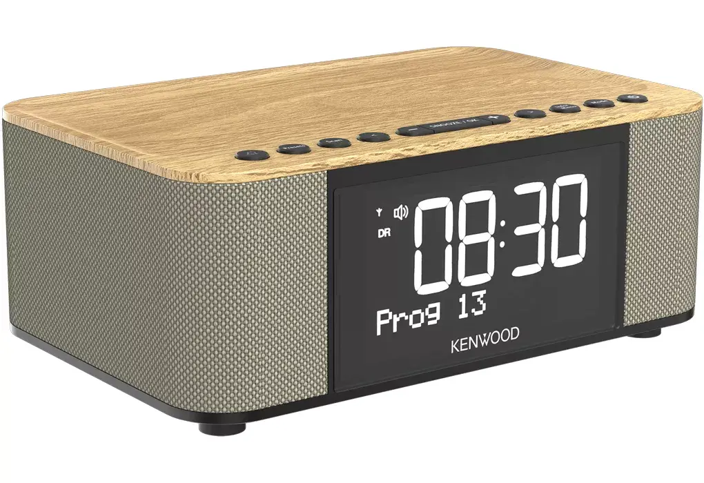 Kenwood CR-ST40DAB-M digitālais pulksteņradio ar DAB+