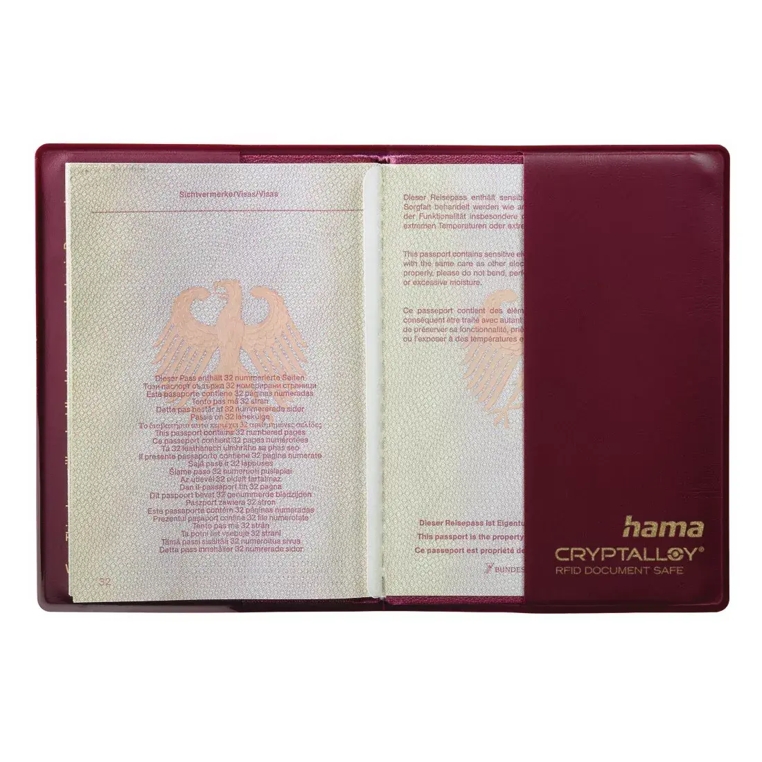 Passport Cover Hama International 00139539 Photo 3