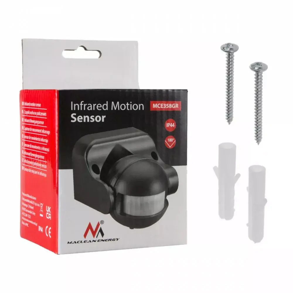 Motion Sensor PIR MACLEAN MCE358 GR Photo 8