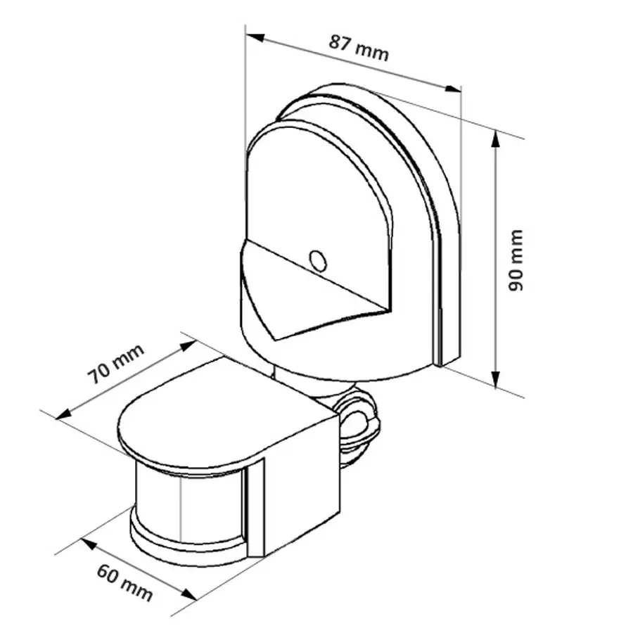 Motion & twilight sensor MACLEAN MCE25GR Photo 7