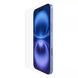Защитное стекло Belkin ScreenForce для iPhone 16 Plus Антибактериальное Закаленное