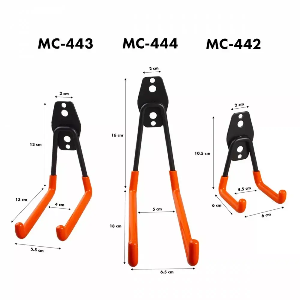Garage hook MACLEAN MC-443 — steel, 50 kg Photo 7