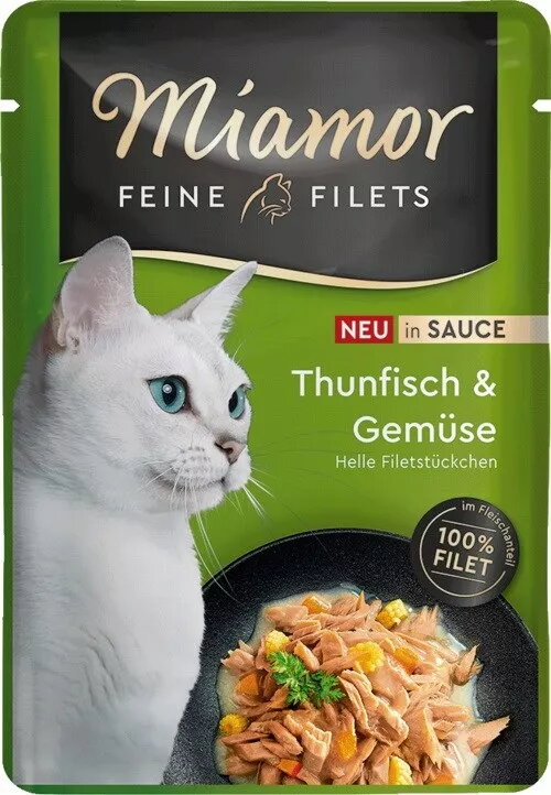 Mitrā kaķu barība Miamor Fine Filets