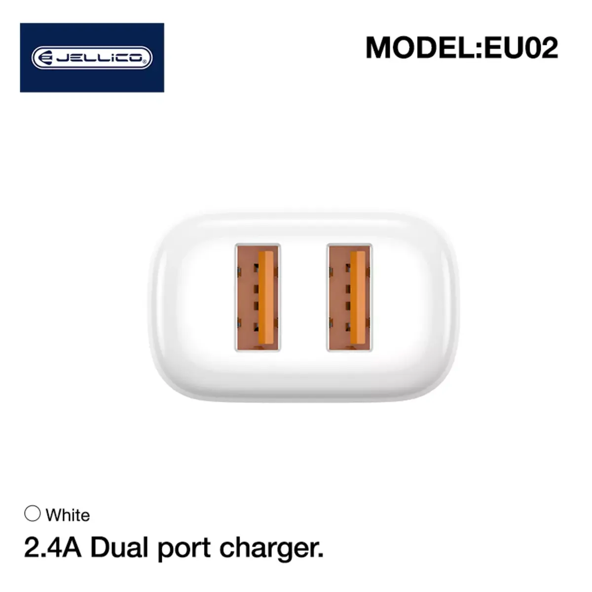 Lādētājs Jellico EU02 12W 2x USB 2.4A Photo 5
