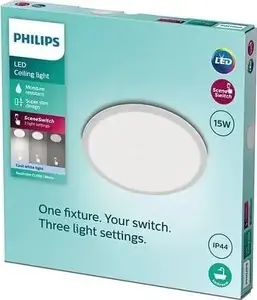 Потолочный светильник Philips Superslim CL550 15 Вт 4000K светодиодный накладной