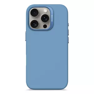 Decoded Silicone Case Cover Blue for iPhone 16 Pro 6.3"
