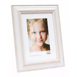 Vienkārša foto rāmīša Deknudt S221H1 Bēšs Balts 150mm x 200mm