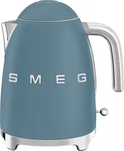 Electric kettle Smeg KLF03SBMEU — 1.7 L, 2200 W, storm blue matt