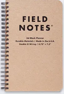 Planner Vintage Publishing FN-25 — 56-Week Field Notes Weekly Planner